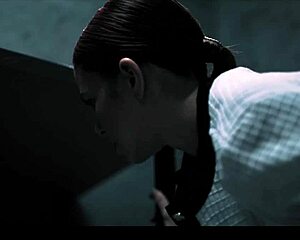 redhead bound in sex escape room used like fuck doll frozen