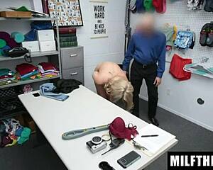 Caught stealing lingerie, Lisey? Suck dick or get arrested now!