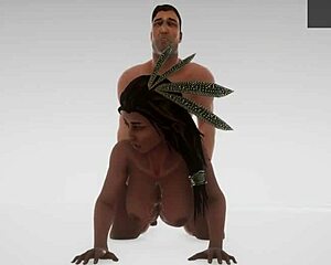 Black big ass big tit milf jadeen rides yasons huge white cock hard