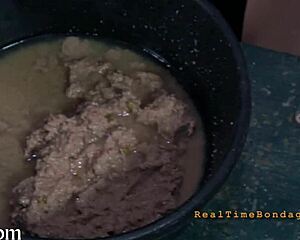 Cutie Endures Brutal Senseless Caning Torment