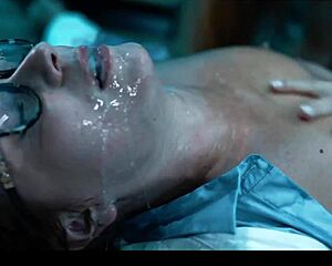 Mad Scientist Ravaged by Lesbian Frankenstein Monster's Parasited Pussy!