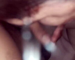 she came for netflix but ended sucking my thick cock deep