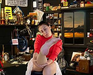 it's weird you being in my home with my sexy legs and high heels right in your nose part 3