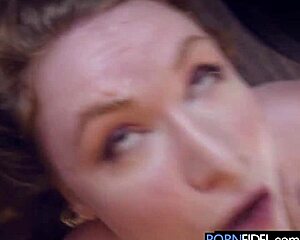 Hey, big ass hairy redhead Yaya Gingersnatch gets her swollen pussy roughly pumped hard!