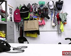 Petite shy teen office fuck deepthroat after stealing jewelry