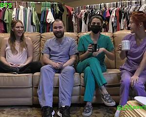 check out the new nurse's wild clinical exam with maverick williams