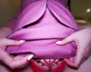 CREAMPIE Big Tits Office Girl TAKES HUGE LOAD DEEP