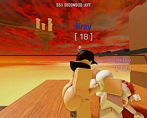 Think roblox is just games? Petite teen pussy begs for real fucking