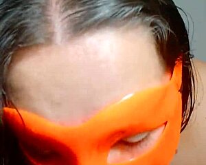 Fat Milf Bar Owner Toys Huge Pussy Lips for Stranger Cock