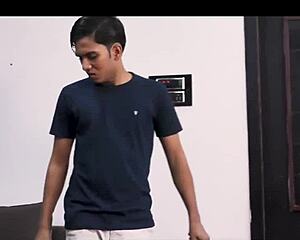 hot indian girlfriend chats casually with her friend