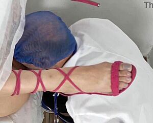 Wife Touched Gyno Exam Cuck Watches Closely