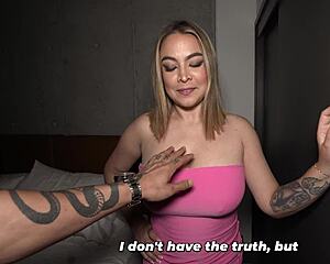 Stepson catches stepmom flirting quietly on phone