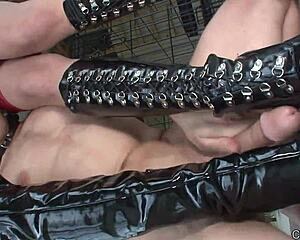 Skipping school to give ass in favela with this fuck doll sex toy.