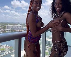 Destiny, Mira and Majesty share a wild adventure together in sunny Miami Florida