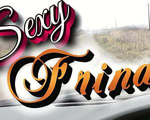 Blonde Milf's Skirt Hides No Panties in Taxi Ride