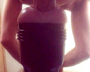 Gazzadomm's Fleshlight Male Toy Takes Slow Deep Strokes