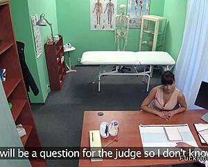 Tanned Nurse Babe Rides Doctor Cock In Hospital Spy Cam!