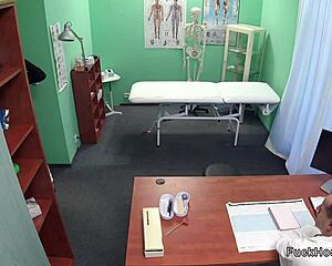 Tanned Nurse Babe Rides Doctor Cock In Hospital Spy Cam!