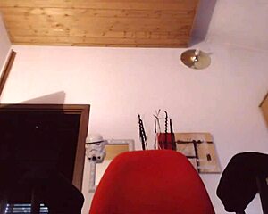whoa your sexy italian stepmom is squirting crazy at the desk from toys and fingering