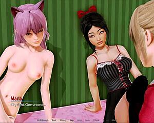 harem hotel adventure unfolds in luxurious rooms