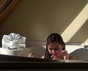 ever wonder how a cute asian 18yo teases her wet tits in the hot tub??