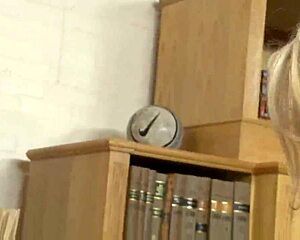 big boobs blonde coed fucks teachers in steamy 3some!