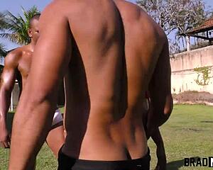 caroline skips anal but takes double pounding in her juicy pussy trailer