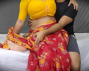 Hot Indian Housewife Bhabhi Fucked Hard By Neighbor Doggystyle Creampie