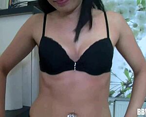 Pierced German Milf Rams Dildo Deep In Ass And Pussy