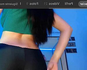 famosa argentina webcammer, ready to fuck rough for a thousand bucks creampie pov?