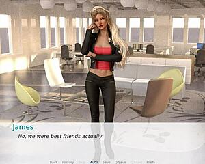 blonde gets fucked hard in perfect life roleplay