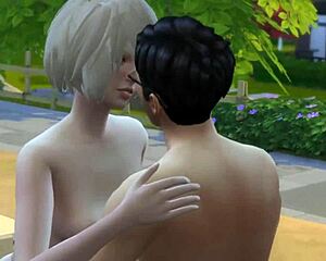 sims 4 voyeur catches them fucking in the steamy bath