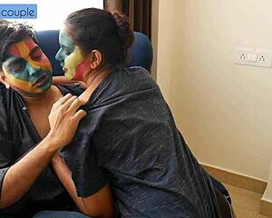 sexy student shraddha submits to hot teacher's rough domination in bedroom roleplay