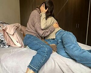 girl next door shows me sheer stockings she bought to lick pussy with hubby 👅😘