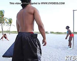 tranny ass gets monster cock slammed in garage orgy 🍑🍆💦