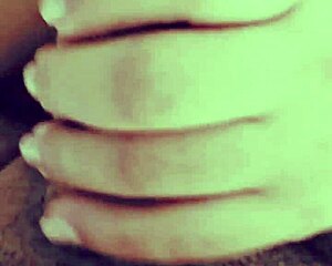 bbw latina shakes fat ass reverse cowgirl while jerking cock homemade