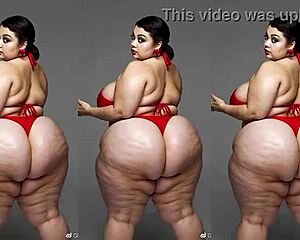 i'm lovin this ssbbw granny belly jiggle comp... whoa fat ass shakes!