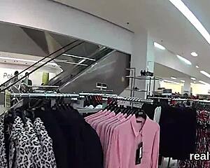Hey 😏 ravishing czech teen gets tempted in supermarket then pov pounded!