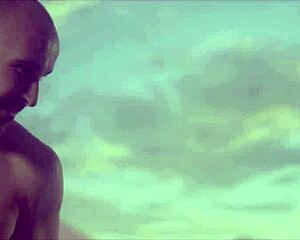 luca borromeo gives me sensual erotic massage on my big natural tits