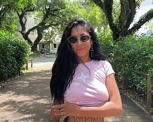 flashed me in public then i fucked her hard rough doggy cowgirl pov