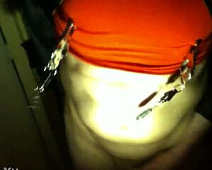 dedicated anal slave drinks piss for mistress in bdsm session