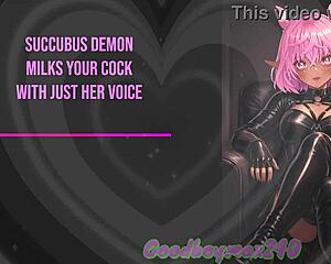 f4m succubus milks your throbbing cock with her voice gentle femdom joi praise...