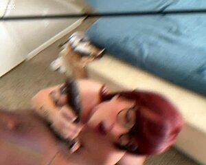 busty redhead bbw bexx fingers ass deepthroats bbc then anal fucked as secretary