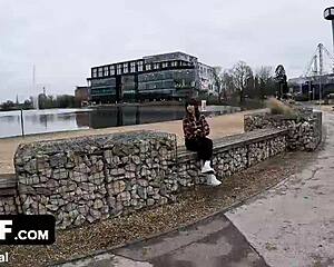 imagine spanking her huge tits before fucking tight pussy lips raw