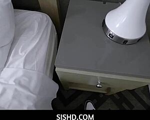 stepbrother caught sniffing panties fucks latina stepsis savannah six