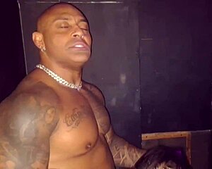 danni cardillo milf slurps gloryhole cock then gets monster pounded in booth