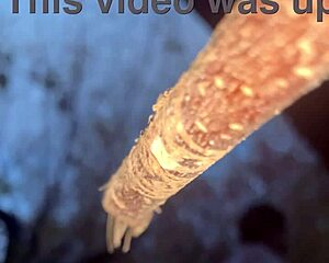outdoor forest fuck with cute milf witch bent over doggystyle on monster black cock creampie 🌲🍆💦