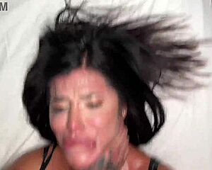 big ass latina sara retali gets her tight asshole drilled deep by maximo garcia's monster cock then cummed inside