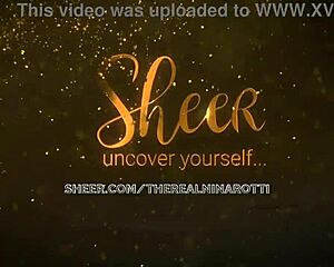 Nina Rotti's massive tits shake wildly on the pounding fuck machine