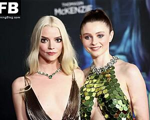 Craving Anya Taylor-Joy's small perky tits in this steamy image slideshow?
